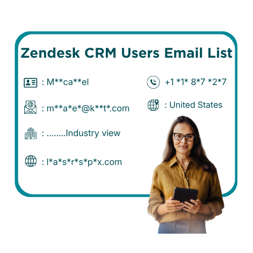 Zendesk CRM Users Email List