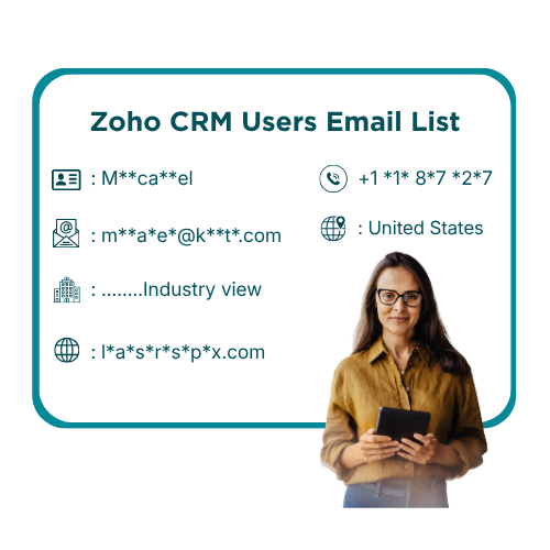 Zoho CRM Users Email List