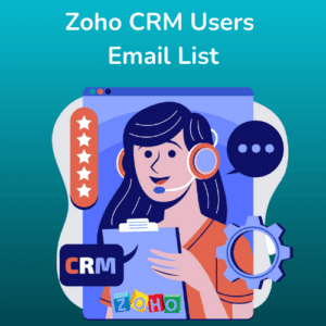 Zoho CRM Users Email List